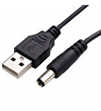 Usb Erkek to 5.5x2.1mm DC Çevirici Kablo Mini Hoparlör Notebook Soğutucu Harici Dvd Usb Hub