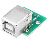 Usb Type B To Dip Çevirici Pcb Usb Haberleşme Deney Prototip 5V