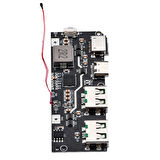 Çift Usb 5V 22.5W Ledli Micro Type-C Powerbank Modülü