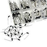 100 Parça Diyot Seti 10 Farklı Değerde DO-41 Kılıf