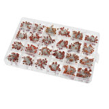 1200 Adet 2pF/100nF Seramik Mercimek Kondansatör Seti 24 Farklı Değerde - Kutulu