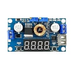 XL4015 75W 5A DC-DC Voltmetre Ekranlı (4Digits) Voltaj Düşürücü Modül(Usb Çıkışlı)