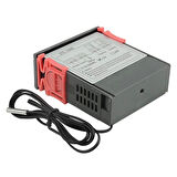 STC-1000 Sıcaklık Termostatı 12V 10A  Isıtıcı Soğutucu Dijital Ekran 10K Ntc Sıcaklık Sensörü Kuluçka Akvaryum