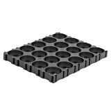 3x5 15 Hücre 18650 Lityum Pil Spacer Abs Plastik Tutucu