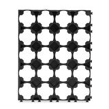 3x5 15 Hücre 18650 Lityum Pil Spacer Abs Plastik Tutucu