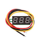 DC 4V-100V 0.28" 3 Kablolu Dijital Mini Voltmetre