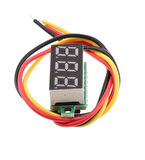 DC 4V-100V 0.28" 3 Kablolu Dijital Mini Voltmetre