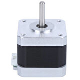 17HS4401 Nema 17 Step Motor 0.42N.M D Mil 2 Faz 1.5A 1.8 Derece 200 Adım 3D Yazıcı Printer