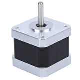 17HS4401 Nema 17 Step Motor 0.42N.M D Mil 2 Faz 1.5A 1.8 Derece 200 Adım 3D Yazıcı Printer