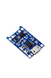 TP4056 Mikro USB Akım korumalı 1A 3,7V Lityum Pil Şarj Devresi