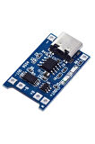 TP4056 Korumalı Lityum Pil Şarj Devresi Type C Usb Batarya