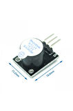 Aktif Buzzer Ses Modülü Arduino 5VDC 30mA 85Dba 10cm