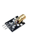 Lazer Sensör Modülü KY-008 Arduino - 650nm 5V 5mW