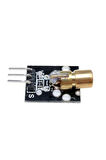 Lazer Sensör Modülü KY-008 Arduino - 650nm 5V 5mW