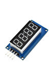 Tm1637 4 Hane 4 Digit Dijital Seri 7 Segment Ekran Saat Iıc
