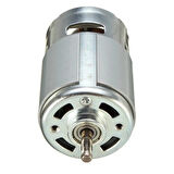 RS775 DC Motor 24V 12000Rpm Yüksek Hız Tork Matkap Torna CNC Router Motor Dairesel Testere Düşük Ses