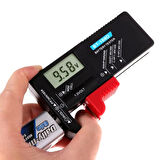 BT-168D Ekranlı Pil Voltaj Kapasite Test Cihazı 1.2V-4.8V ve 9V
