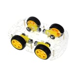 4WD Çok Amaçlı Mobil Robot Platformu - Şeffaf