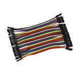 10cm 40 Pin Dişi Dişi Dupont Kablo Breadboard Jumper