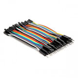 10cm 40 Pin Dişi Erkek Dupont Kablo Breadboard Jumper