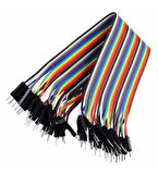 20cm 40 Pin Erkek Erkek Dupont Kablo Breadboard Jumper