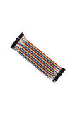 20cm 40 Pin Dişi Dişi Dupont Kablo Breadboard Atlama Kablosu Jumper Kablo