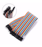 20cm 40 Pin Dişi Erkek Dupont Kablo Breadboard Jumper