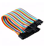 30cm 40 Pin Dişi Dişi Dupont Kablo Breadboard Jumper