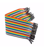 30cm 40 Pin Dişi Dişi Dupont Kablo Breadboard Jumper