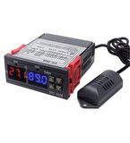 STC-3028 Dijital Sıcaklık Nem Ölçer 220V 10A Termostat