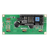 16x2 Mavi Lcd Iıc/ı2c Ekran Arayüz Modülü Birlikte Set