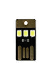 Usb Led Lamba Modülü Mini Çok İnce Led Işık Kamp Gece Lambası