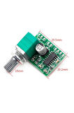 Ses Ayar Potlu Pam8403 5v Mini Ses Yükseltici Class D 2x3w Amfi
