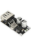 Qc2 Qc3 Hızlı Şarj Modülü Dc 6-32 V 24 W to 5 V Usb Cep Telefonu Voltaj Düşürücü