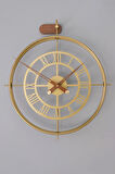 Romera Classic Exclusive (GOLD) , Modern Dekoratif Metal Duvar Saati