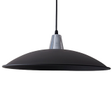 Retro Metal Sarkıt Avize Rustik Tekli Sarkıt Siyah Krom Askılı