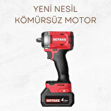 ROTAKE RT-8811 Akülü Somun Sökme 1/2'' 680Nm
