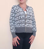 Kadın Trend Crop Hırka