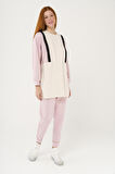 S-3992 Colorblock Oversize Sweatshirt Takım