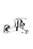 ŞENPRES YAĞIZ SÜRGÜLÜ DUŞ SETİ S-61033 + ŞENPRES DURU MİX BANYO BATARYASI S-40141