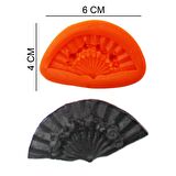 Yelpaze Silikon Şeker Hamuru, Sabun, Mum Kalıp