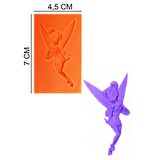 Tinker Bell Silikon Şeker Hamuru, Sabun, Mum Kalıp