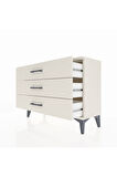 Arges Şifonyer 3 Çekmeceli 88x30x64 Aytaşı-Aytaşı