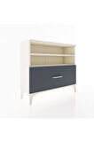 Arges Şifonyer 2 Raflı Tek Çekmeceli 88x30x80 Aytaşı-Antrasit