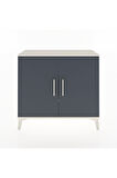Arges Şifonyer 2 Raflı 2 Kapaklı 88x30x80 Aytaşı-Antrasit