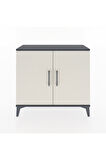 Arges Şifonyer Tek Raflı 2 Kapaklı 88x30x80 Antrasit-Aytaşı