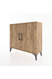 Arges Şifonyer Tek Raflı 2 Kapaklı 88x30x80 Çam-Çam