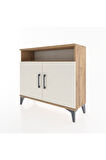 Arges Şifonyer 2 Raflı 2 Kapaklı 88x30x80 Çam-Aytaşı