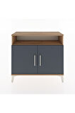 Arges Şifonyer 2 Raflı 2 Kapaklı 88x30x80 Çam-Antrasit