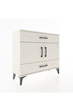 Arges Şifonyer 2 Raflı 2 Çekmeceli 2 Kapaklı 88x30x80 Aytaşı-Aytaşı